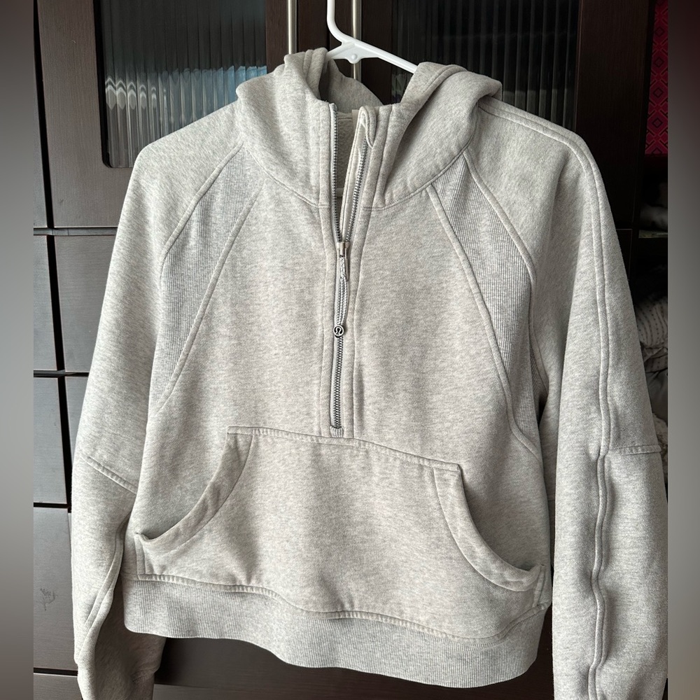 Lululemon scuba oversized half zip hoodie M/L